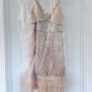 Beautiful Sue Wong size 10, champagne color!